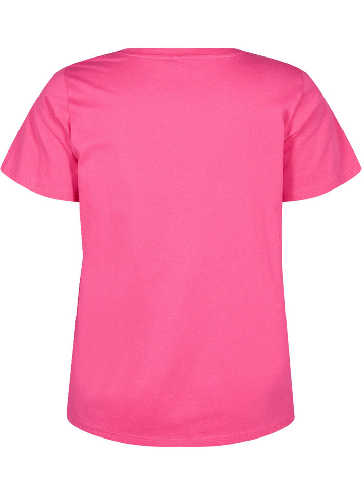 Katoenen T-shirt met motief, Raspb. w. Strawberry, Packshot image number 1