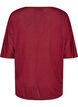 Losse pasvorm T-shirt in viscose jersey, Rood, Packshot image number 1
