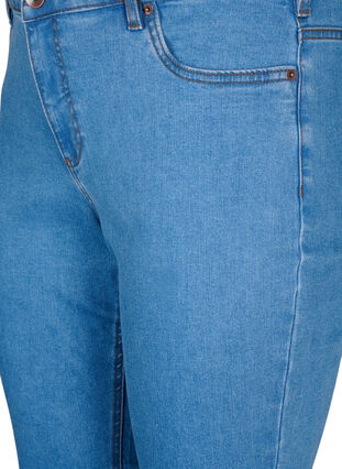 Slim fit Emily jeans met parels, Light Blue, Packshot image number 2