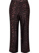 Viscose broek met elastische taille en rechte pijpen, Bruin, Packshot image number 1
