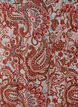 Lange rok met elastiek in de taille, Rood, Packshot image number 2