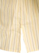 Gestreepte blouse in een los pasvorm, Geel, Packshot image number 3