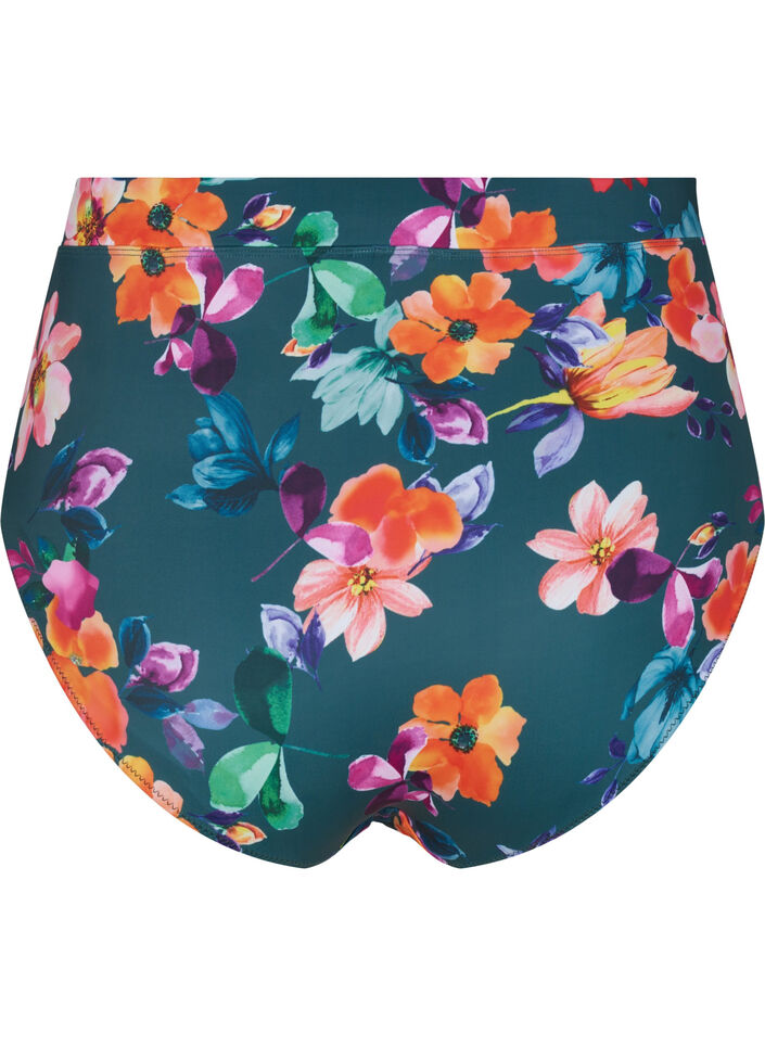 Bikinislip met print en hoge taille, Meave Print, Packshot image number 1