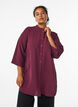 Tuniek met 3/4 mouwen, Donker Bordeaux, Model image number 0