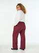 Broek met zakken en een losse pasvorm, Rood, Model image number 1