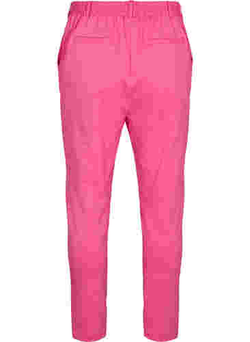 Cropped broek met zakken, Shocking Pink, Packshot image number 1