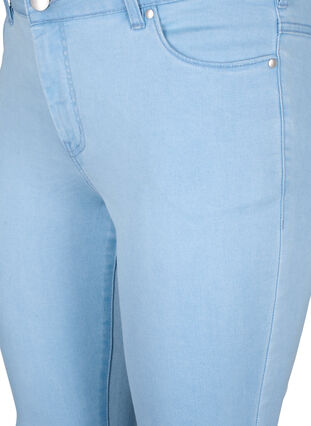 Viona jeans met normale taille, Ex Lt Blue, Packshot image number 2