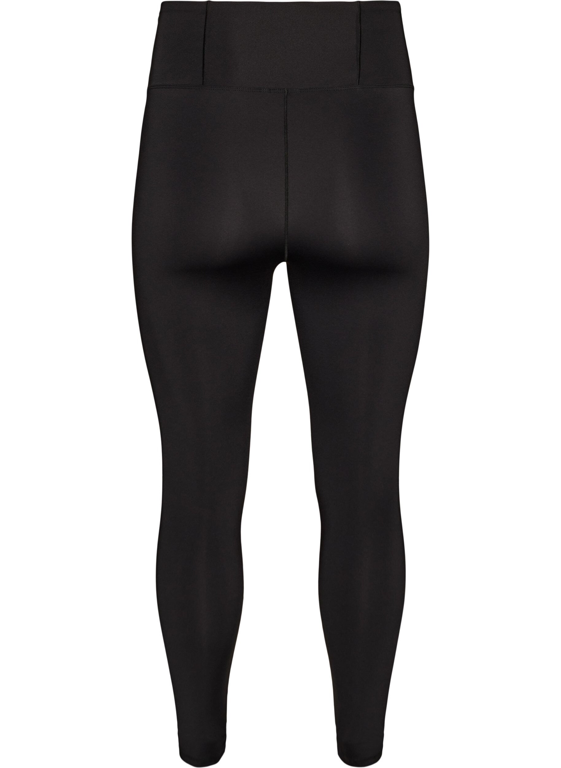 ZizziTrainingspanties met high waist en zak in de tailleband, Zwart, Packshot image number 1