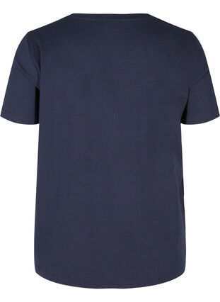Katoenen t-shirt met korte mouwen, Night Sky SEQUINS , Packshot image number 1