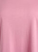 T-shirt met korte mouwen van katoenmix, Roze, Packshot image number 2