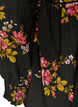 Blouse met lange mouwen en bloemenprint, Zwart, Packshot image number 3