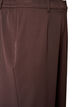 Hoogtailleerde pantalon met rechte pasvorm, Bruin, Packshot image number 2