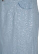 Denim rok met split en pailletten, Light Blue Denim, Packshot image number 2