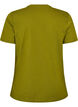 Basic katoenen T-shirt met ronde hals, Groen, Packshot image number 1