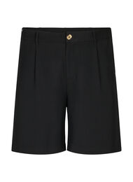 Bermuda korte broek met hoge taille, Black