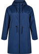 FLASH - Waterafstotende parka met capuchon, Blauw, Packshot image number 0