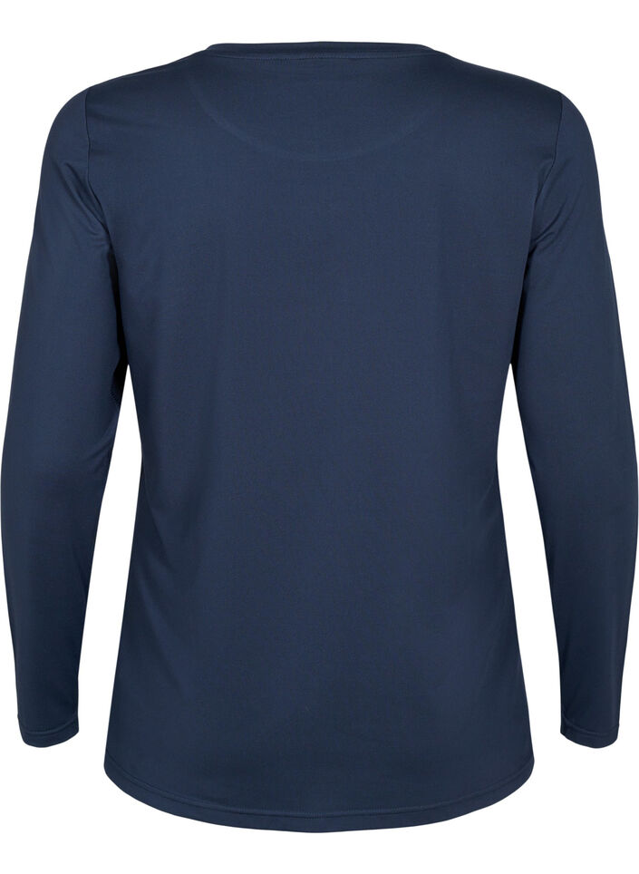 Sport shirt met lange mouw, Night Sky, Packshot image number 1