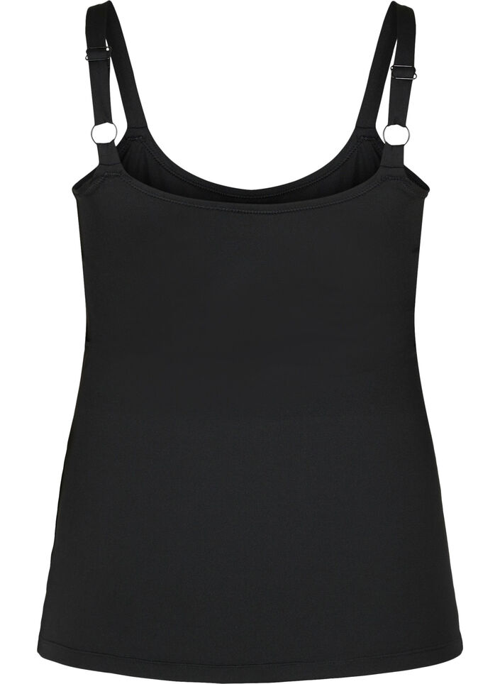 Lichte shapewear top met verstelbare bandjes, Black, Packshot image number 1