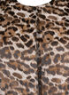 Jacquard Leo jasje met pofmouwen, Brown Leo AOP, Packshot image number 2