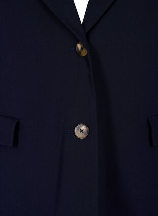 Klassieke blazer met knoopsluiting, Night Sky, Packshot image number 2