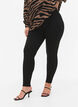 Legging met rits, Black, Model image number 2