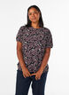 Blouse met lange mouwen en paisleyprint, Donker Bordeaux, Model image number 0