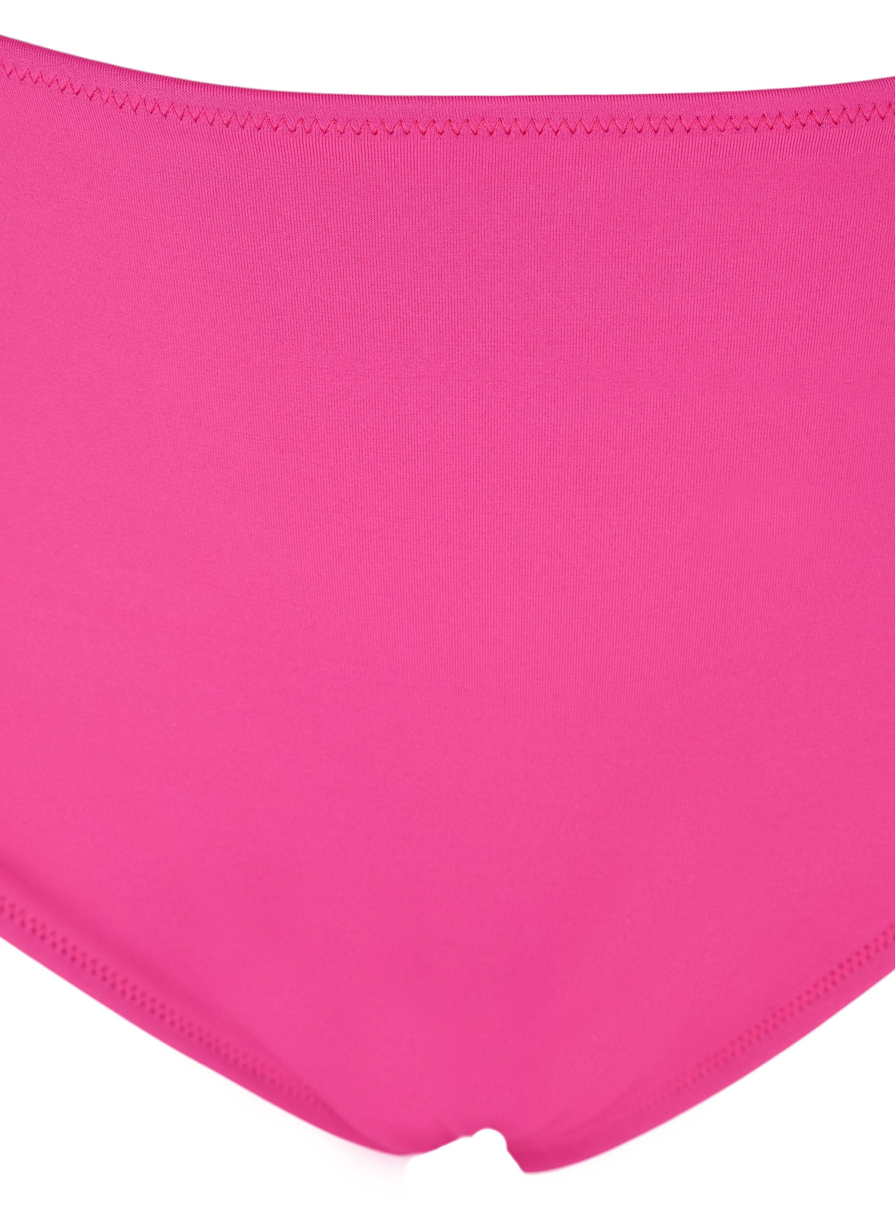 Zizzi Bikinibroekje met hoge taille, Roze, Packshot image number 2