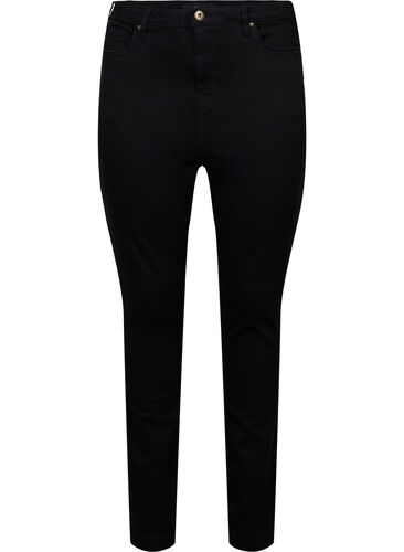 Extra hoog getailleerde Bea jeans met super slanke pasvorm, Black, Packshot image number 0