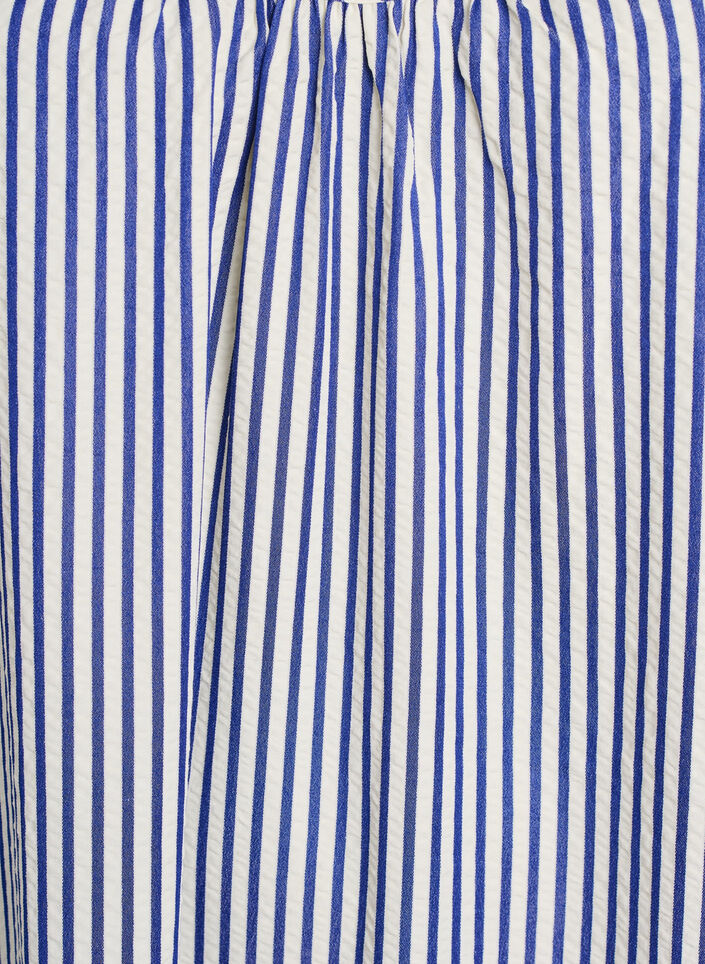 Zomerjurk met strepen en A-lijn pasvorm, Blauw, Packshot image number 2