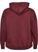 Hoodie met borstprint, Rood, Packshot image number 1