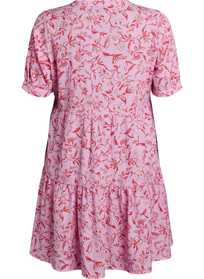 Korte A-lijn jurk, Paars, Packshot image number 1