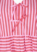 Blouse met strepen en strikken, Rood, Packshot image number 2