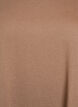 T-shirt met korte mouwen van katoenmix, Bruin, Packshot image number 2