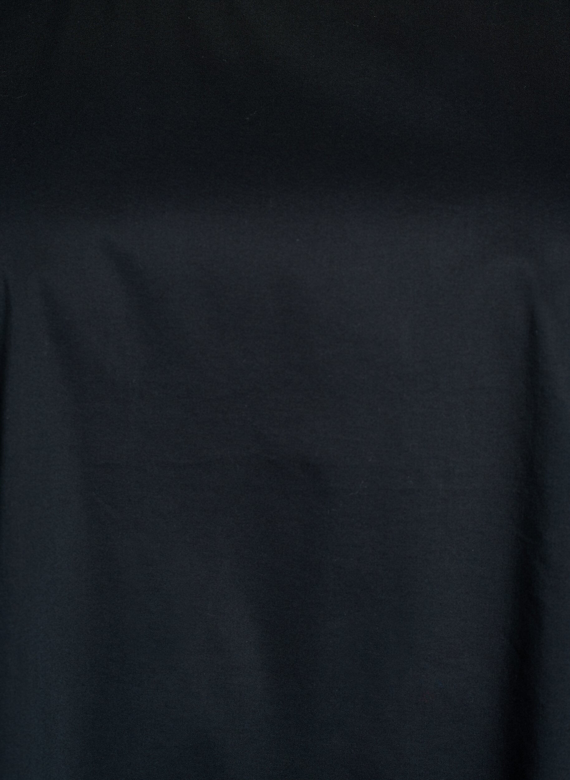 Zizzi Mouwloze top met strikdetail aan de zijkanten, Zwart, Packshot image number 2