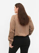 Blouse van viscose met gehaakte details, Caribou, Model image number 1