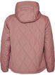 Licht gewatteerd jack met diamant-quilt, Roze, Packshot image number 1
