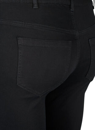 Hoge taille Amy jeans met strass steentjes, Black, Packshot image number 4