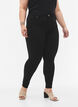 Hoge taille Amy jeans met super slanke pasvorm, Black, Model image number 2