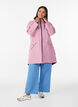 Regenjas met zakken en capuchon, Roze, Model image number 1