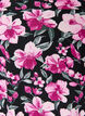 Katoenen jurk met korte mouwen en print, Zwart, Packshot image number 2