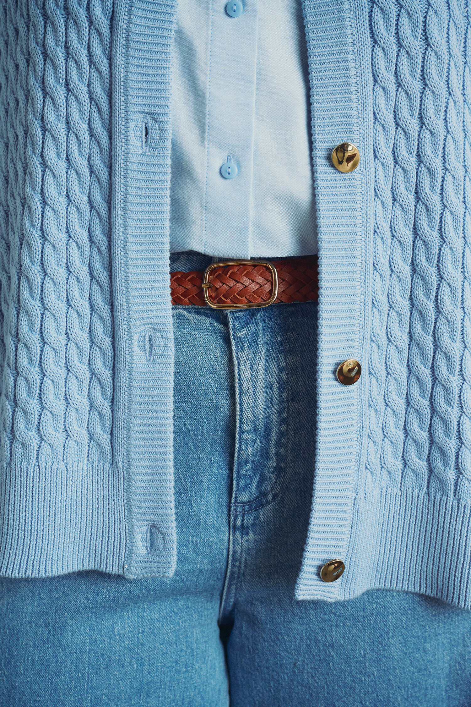 Zizzi Blauwe details, , Model