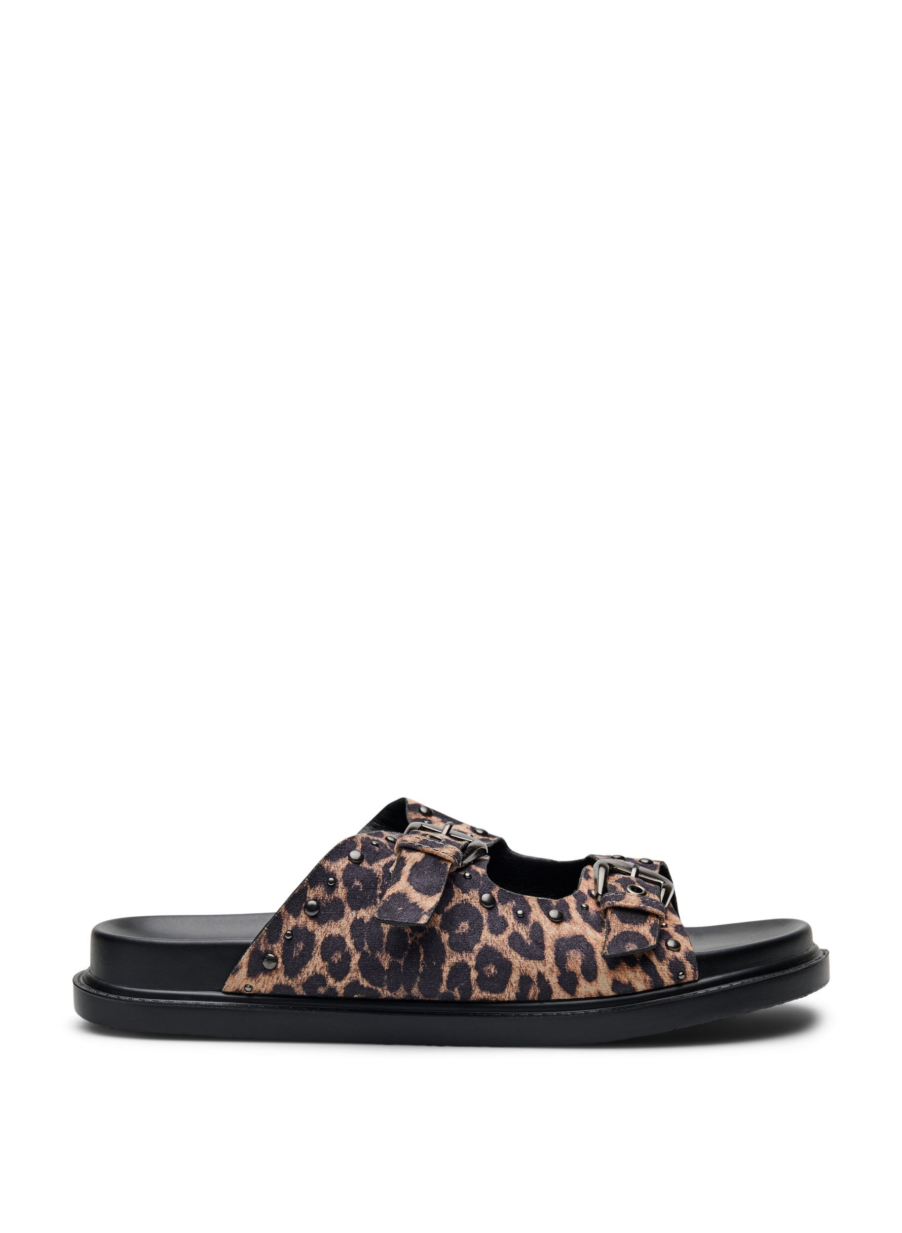 Wide fit - Sandalen met studs