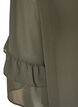 Blouse met striklint en ruches, Grijs, Packshot image number 3