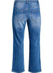 Jeans met zakken aan de voorkant en rechte pijpen, Blauw, Packshot image number 1