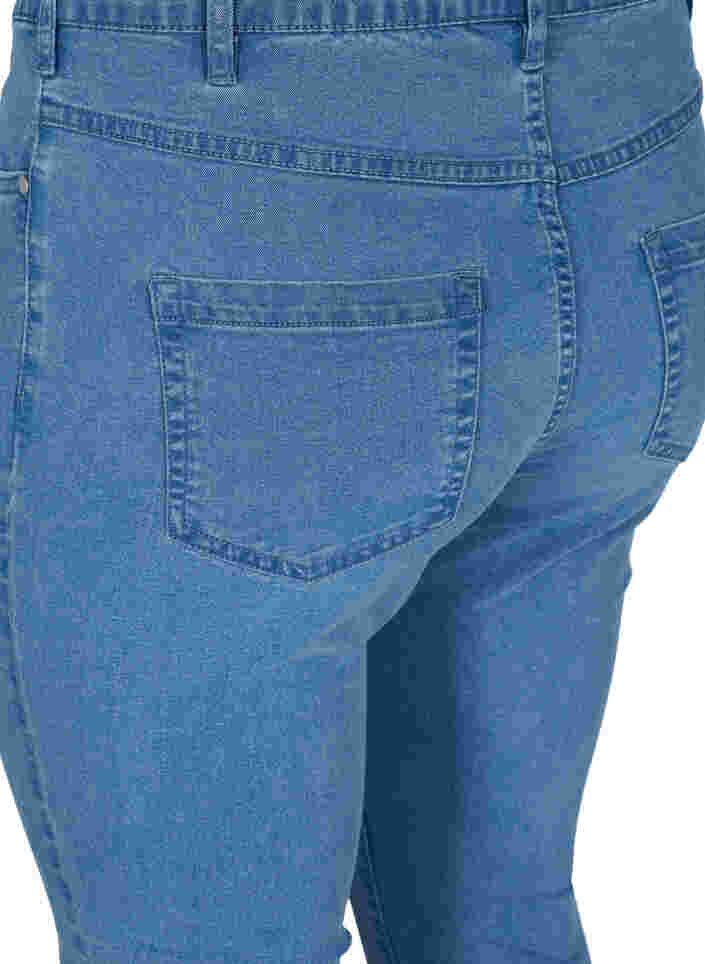 super slim fit Amy jeans met hoge taille, Light blue, Packshot image number 3