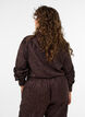 Shirt met ton-sur-ton paisleypatroon, Bruin, Model image number 2