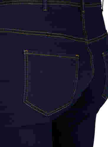 Extra slim fit Amy jeans met hoge taille, Blue denim, Packshot image number 3