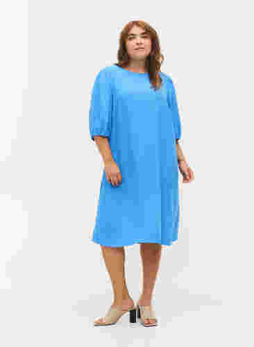 Viscose jurk met rugdetail, Regatta, Model image number 2
