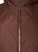 Licht gewatteerd jack met diamant-quilt, Bruin, Packshot image number 2