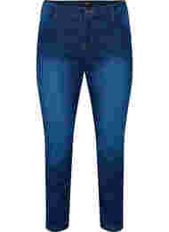 Slim fit Emily jeans met normale taille, Blue denim